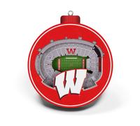 D coration 3D StadiumView des Wisconsin Badgers de la NCAA YouTheFan - Stade Camp Randall