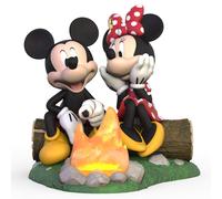 D coration de camping Hallmark Keepsake No l 2019 Disney Mickey et Minnie Fireside Friends dat e