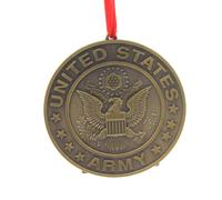 D coration de No l en m tal de l'arm e am ricaine Kurt Adler