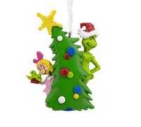 D coration de No l Hallmark Le Grinch avec Cindy Lou Who du Dr Seuss