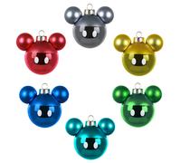 D coration de No l souvenir Hallmark 2022 Disney Mickey Mouse, lot de 6 verres