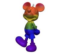D coration de No l souvenir Hallmark 2024 Disney Mickey Mouse Rainbow Mickey Cadeaux pour les fans de Disney