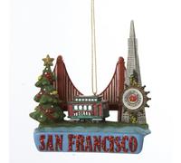 D coration de voyage en ville de Kurt Adler San Francisco, 3,5 pouces