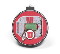 D coration StadiumView 3D des Utes de l'Utah de la NCAA YouTheFan - Centre Jon M. Huntsman, grande taille