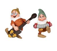 D corations de No l Hallmark Keepsake Disney Princess 2024 Blanche-Neige et les Sept Nains Bashful et Doc Lot de 2