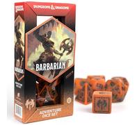 D&D Adventure Dice (Classe Barbare : Orange)