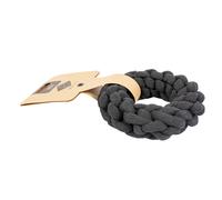 D&D Home Ben Anneau Tressé S pour Chien 19cmx10mm Noir