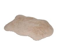 D&D Home, Coussin pour Chiens Holly L - 130x85x12 cm Blanc, Imitation Fourrure de Haute qualité, Mousse à mémoire de Forme, Ergonomique, Design Moderne et Intemporel, Housse Lavable