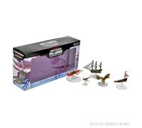 D&D Ic nes des royaumes : chelle de bateau Bienvenue dans l'espace sauvage Ensemble de 5 figurines Donjons et dragons