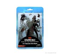 D&D Idoles des royaumes miniatures : Icewind Dale: Rime of the Frostmaiden: 2D Set 3 (jeune adulte dragon blanc)
