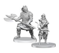 D&D Nolzur's Marvelous Miniatures : Assassin & Berserker (Précommande)