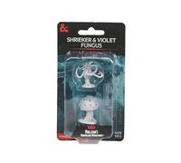 D&D Nolzur's Marvelous Miniatures : Shrieker & Violet Fungus | WizKids Unpainted Dungeons and Dragons Miniatures
