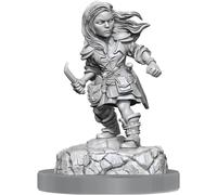 WizKids – Miniature D&D Nolzur's Marvelous Miniatures : Halfling Rogue (Femme) – Vague 20