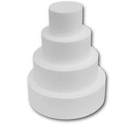 D.&.D. Polistirolo - Gâteaux en polystyrène H 5 cm Chaque disque (Set 10/20/30/40/50 rond)