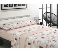 D&D Quality BONCASA Parure de lit d'hiver en CORALINA extra douce (Vienne Rose, lit 180)
