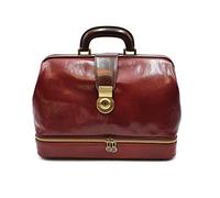 D&D - Sac médical Minimal avec compartiment à outils - Fabriqué en Italie - - Rosso-marrone, Larghezza: 35,5cm Altezza: 24cm Profondità: 17cm EU