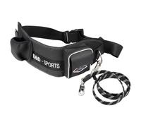 D&D Sports Active Walker Noir 110Cm Laisse De Jogging Pour Chiens Jusqu'à 50Kg
