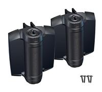 D&D Technologies TCHD1AL2S3BTS TruClose Charnière de portail robuste avec fermeture automatique jusqu'à 154 lb, tension réglable pour portails en métal à poteau carré plus grand