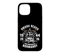 D-Day 2026 82nd Anniversary Normandy D-Day Omaha Beach 1944 Coque pour iPhone 15