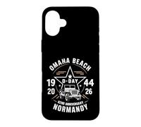 D-Day 2026 82nd Anniversary Normandy D-Day Omaha Beach 1944 Coque pour iPhone 16 Plus