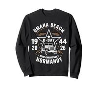 D-Day 2026 82nd Anniversary Normandy D-Day Omaha Beach 1944 Sweatshirt