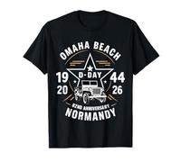 D-Day 2026 82nd Anniversary Normandy D-Day Omaha Beach 1944 T-Shirt