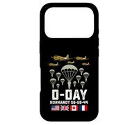 D-Day 82e Anniversaire 1944 Parachutistes Veteran Tribute Men Coque pour iPhone 17 Pro