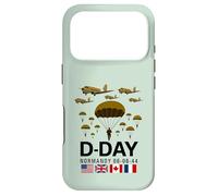 D-Day 82e Anniversaire 1944 Parachutistes Veteran Tribute Men Coque pour iPhone 17 Pro