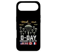 D-Day 82e Anniversaire 1944 Parachutistes Veteran Tribute Men Coque pour iPhone Air