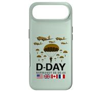 D-Day 82e Anniversaire 1944 Parachutistes Veteran Tribute Men Coque pour iPhone Air