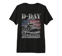 D-Day Normandie 1944 d Day 80 Ans d Day 80th Anniversary T-Shirt Haut de Gamme