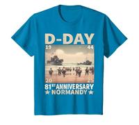 D-day Normandie 1944 d day 81 ans d day 81st anniversary T-Shirt