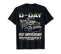 D-day Normandie 1944 d day 81 ans d day 81st anniversary T-Shirt
