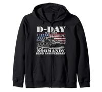D-Day Normandie 1944 d Day 82 Ans d Day 82nd Anniversary Sweat à Capuche