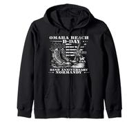 D-Day Normandie 1944 d Day 82 Ans d Day 82nd Anniversary Sweat à Capuche
