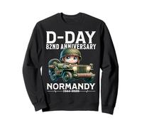 D-Day Normandie 1944 d Day 82 Ans d Day 82nd Anniversary Sweatshirt