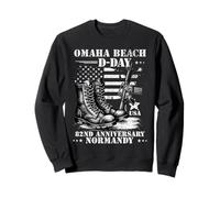 D-Day Normandie 1944 d Day 82 Ans d Day 82nd Anniversary Sweatshirt