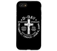 D-Day Normandie Cimetière Marqueur Omaha Utah Beaches Vieilli Coque pour iPhone SE (2020) / 7/8