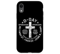 D-Day Normandie Cimetière Marqueur Omaha Utah Beaches Vieilli Coque pour iPhone XR