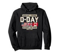 D-Day Normandie Landings Remember and Honor Aged Sweat à Capuche