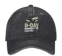 D-Day Normandy Landings Casquette de Baseball Invasion C-47 Dakota Skytrain Avion Sport de Plein air y2k Cool Trucker Hat Sun Visors Caps
