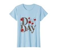 D-day, Poppies, Normandie, 6 juin 2024, 1944 - 2024 T-Shirt