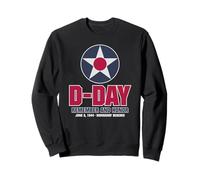 D-Day US Roundel Remember and Honor Normandie Beaches Sweatshirt