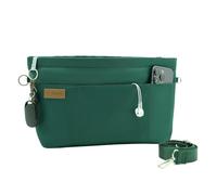 D.DUO Insert de rangement pour sac, sac à bandoulière, insert de rangement pour fourre-tout avec sangle de sac réglable, inserts de sac à main en nylon imperméable (Vert, XL)