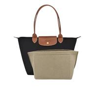 D.DUO Organisateur de portefeuille, adapté à l'organisateur de sac Le Pliage, organisateur de sac à main (Beige, S)