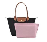 D.DUO Organisateur de portefeuille, adapté à l'organisateur de sac Le Pliage, organisateur de sac à main (Rose, M)