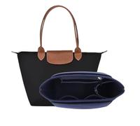 D.DUO Organisateur De Sac à Manches Longues, Accessoire De Portefeuille, Pour L champ Organisateur De Sac à Main(Bleu Foncé, L(long poignée))