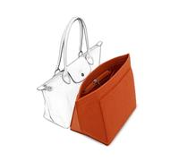 D.DUO Organisateur De Sac à Manches Longues, Accessoire De Portefeuille, Pour L champ Organisateur De Sac à Main(Orange, L(long poignée))