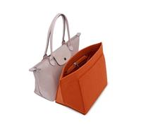 D.DUO Organisateur De Sac à Manches Longues, Accessoire De Portefeuille, Pour L champ Organisateur De Sac à Main (Orange, S(poignée courte))