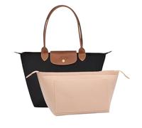 D.DUO Organiseur de sac, organiseur de sac à main avec fermeture éclair, convient aux poignées longues et courtes de long champ (Rose, M)